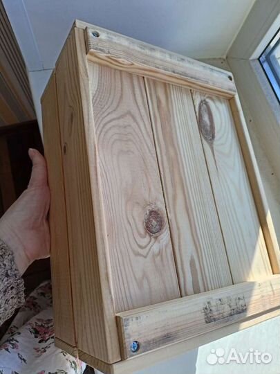 Ящик Икея кнагглиг, деревянный