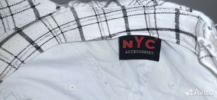 Бейсболка NYC женская, оригинал х/б