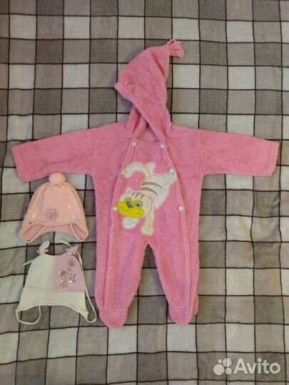 Детские вещи пакетом на девочку от 1 до 8 месяцев