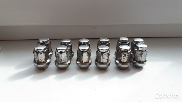 Колесные гайки 12х1.5