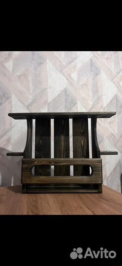 Барная полка под бокалы