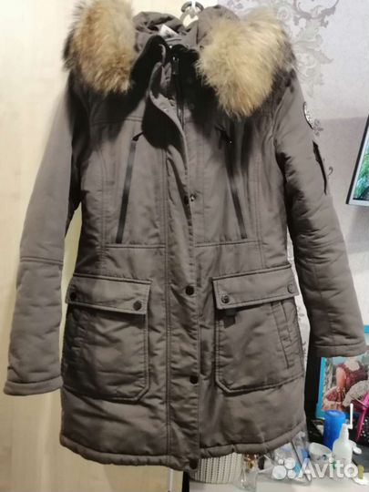 Пуховик зимний женский