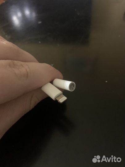 Переходник lightning 3.5 на iPhone