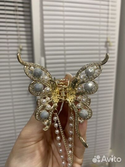 Заколка крабик