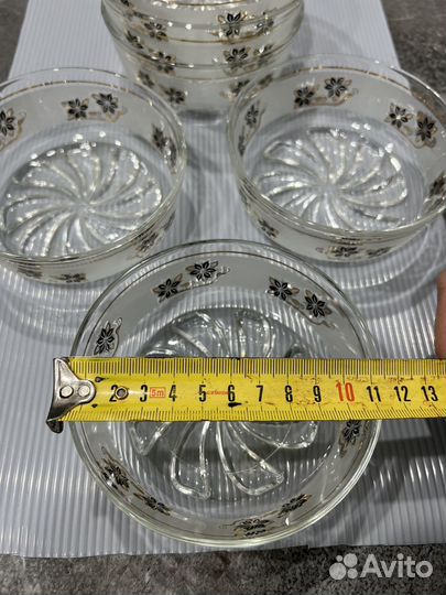 Набор салатников стекло