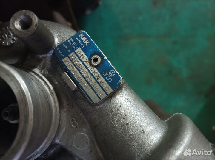 Турбина 1.9 2.0 фольксваген