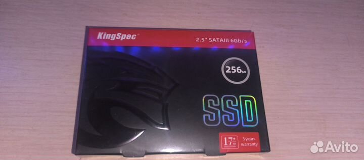 Ssd SATA 256 gb kingspec