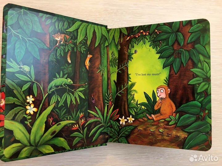 Картонные книги Джулии Дональдсон на английском яз