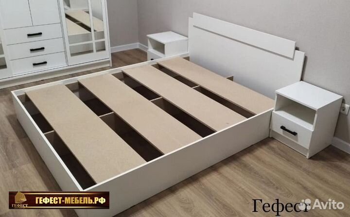 Спaльный гapнитуp бeлый Элeгaнт К800 №4