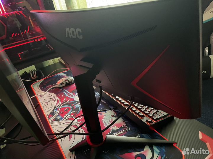 Монитор 165гц / 1мс AOC C24G2U 24