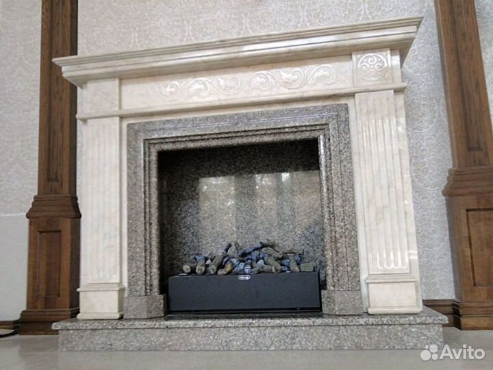 Камины. Каминные и дверные порталы