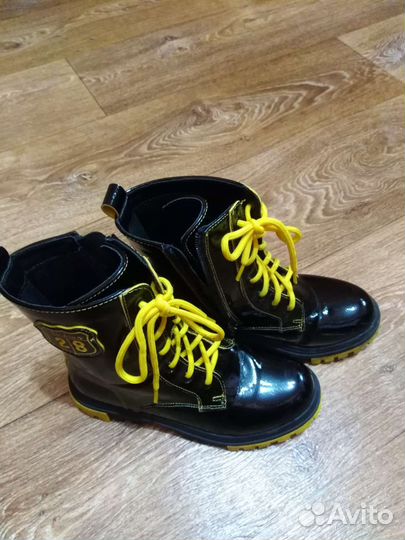 Ботинки осень