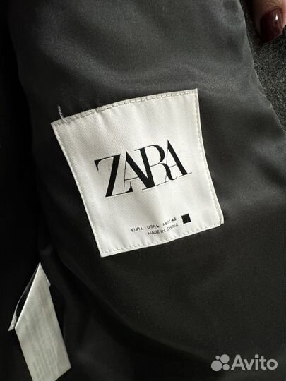 Пальто мужское zara l