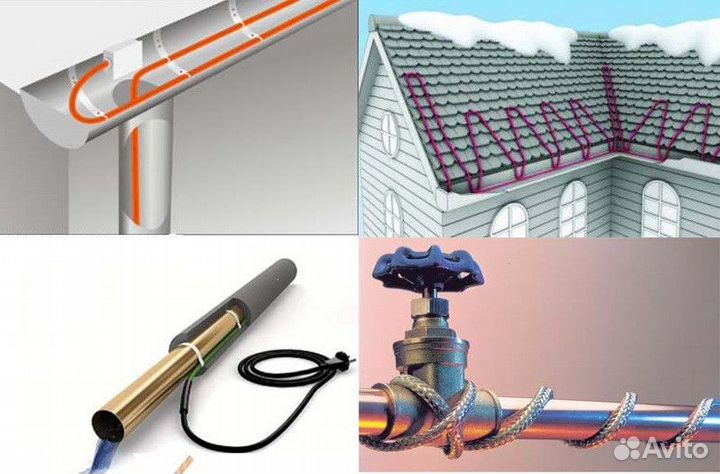 Саморегулирующийся греющий кабель Grandeks 16-2