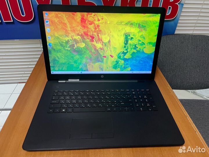 Большой и мощный ноутбук HP 17 / ssd 1128gb