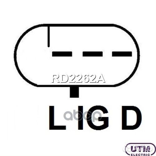 Регулятор генератора RD2262A Utm