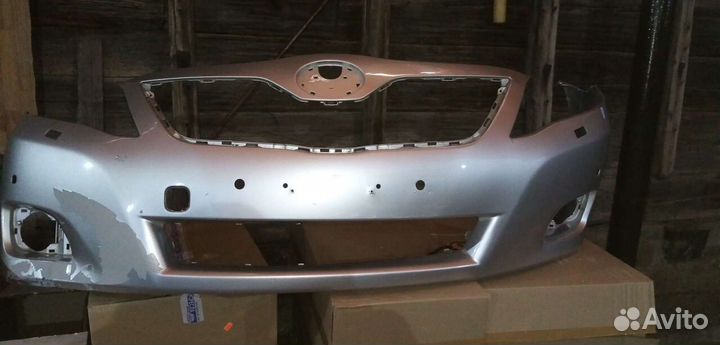 Бампер передний тойота