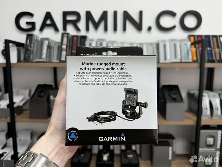 Крепление Garmin Marine Mount with Power Cable