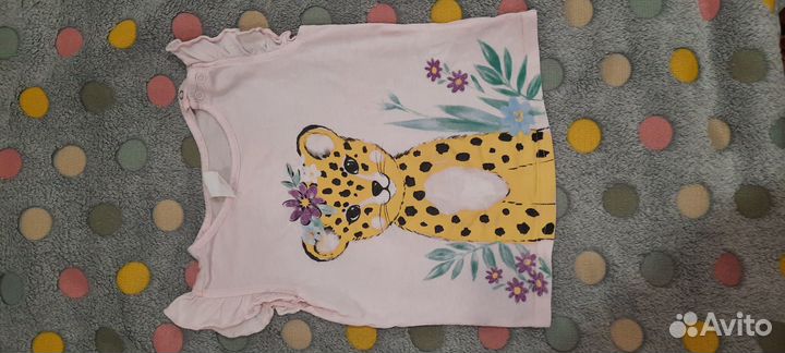 Вещи пакетом на девочку 80 р baby go