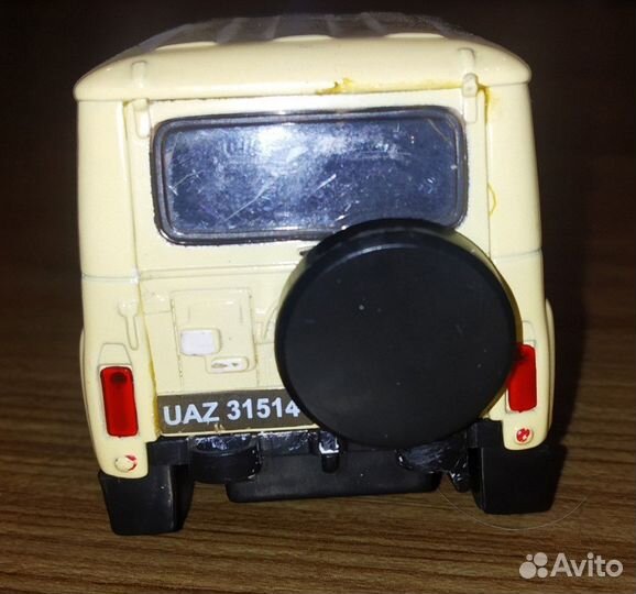 Металлическая модель УАЗ 31514