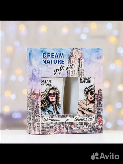 Набор подарочный, гель + шампунь, в упаковке