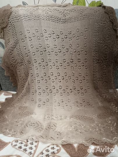 Шаль по мотивам оренбургского платка