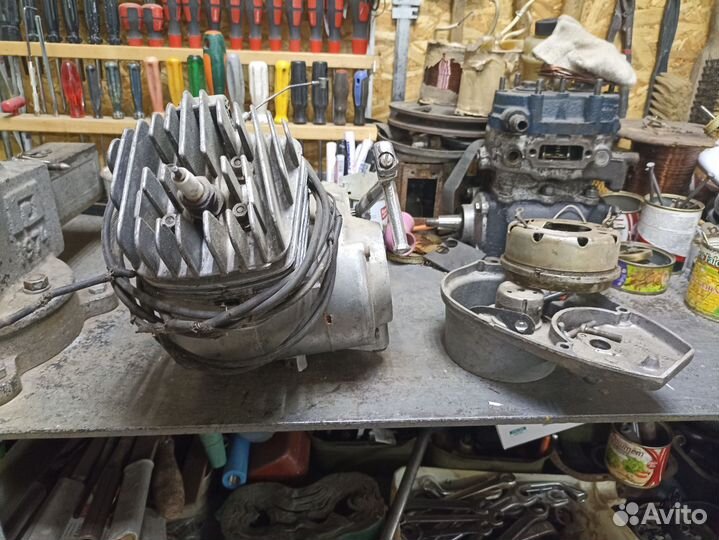 Мотор мопеда Верховина