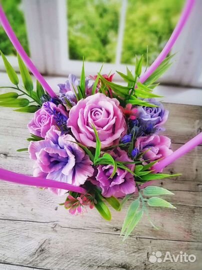 Букеты из мыла на день Учителя