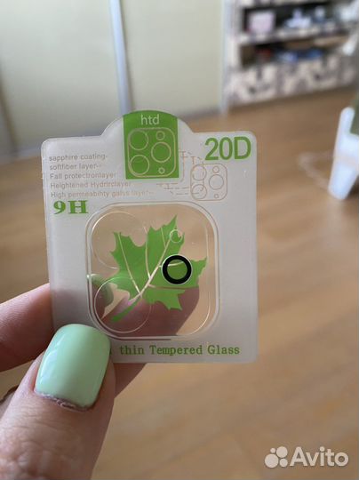 Защитное стекло на камеру iPhone