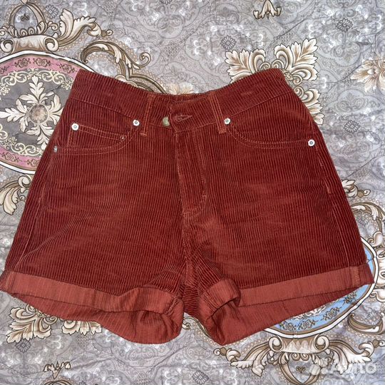 Вельветовые шорты