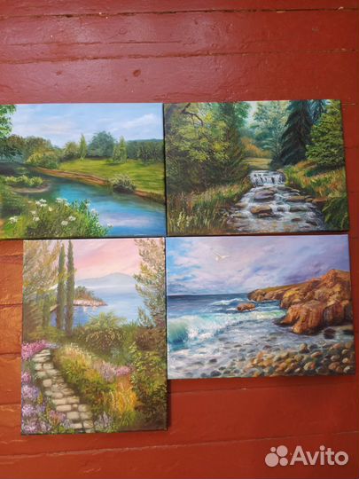 Картина холст масло