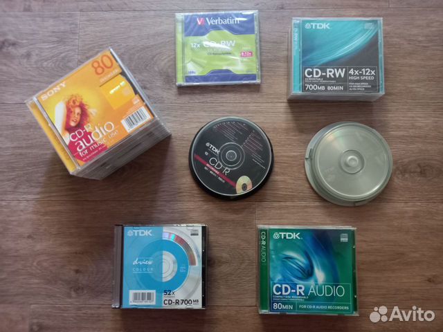 CD-r Sony, TDK, Verbatim, HP