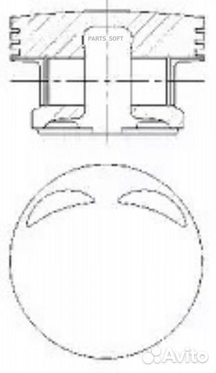 Поршень dm.90.90x1.5x3.0x1.75 +0.50 Цена за 1 шт m