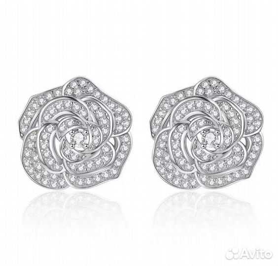 Серьги в стиле Chanel