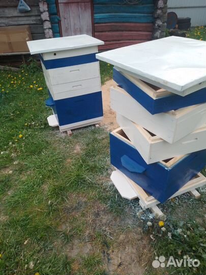 Новые ульи для пчел