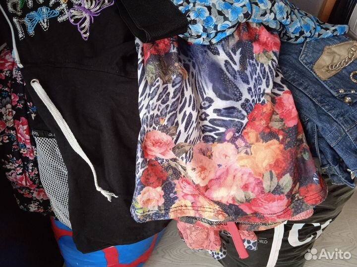 Женские вещи и обувь 2 больших пакета 46-48 H&M