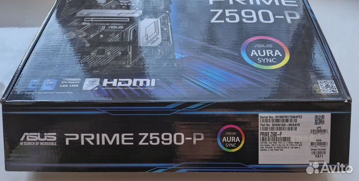 Материнская плата Asus Prime Z590-P