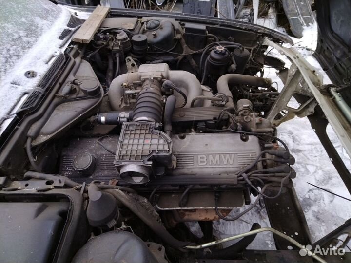 Разбор BMW 7 E32 735 M30 M30B34 коротыш частями