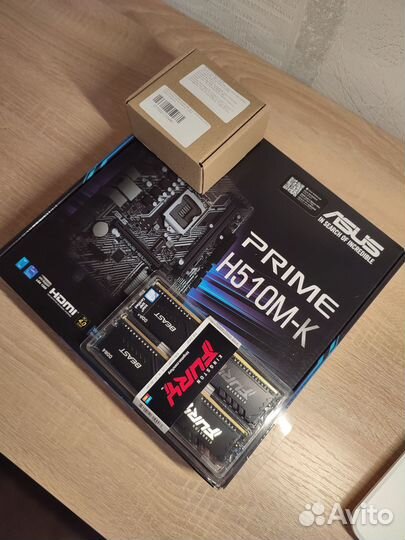 Сборка для пк материнка процессор озу