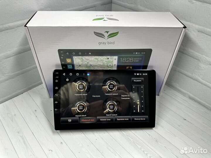 Магнитола андроид GrayBird Nissan Qashqai j10 6Gb