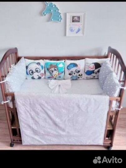 Бортики подушки