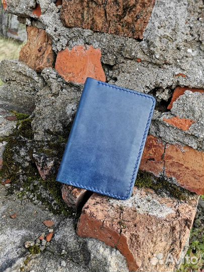 Обложка на паспорт натуральная кожа