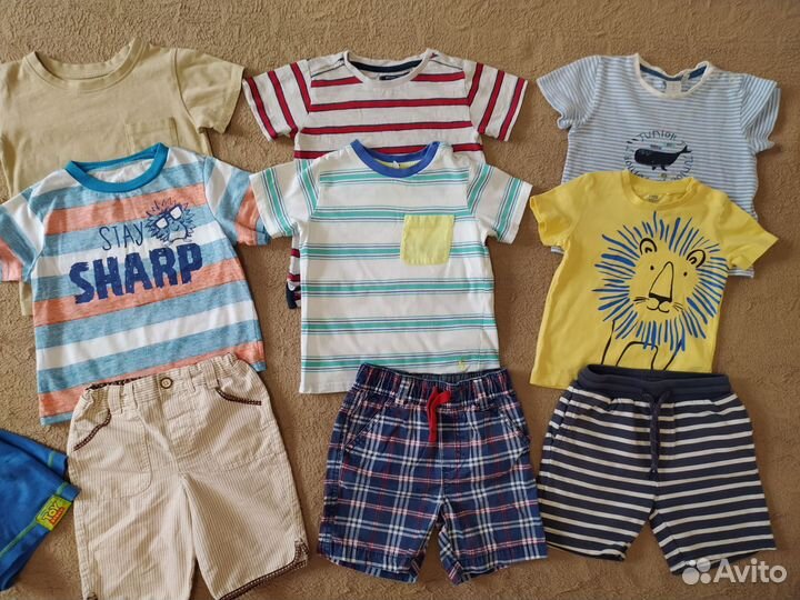 Пакет вещей на мальчика 86 см Next
