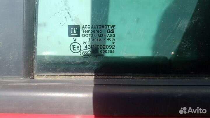 Дверь задняя левая opel zafira C 2011