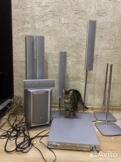 Сабвуфер и головное устройство 5.1 panasonic