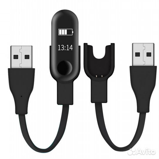 Кабель зарядки для браслета Xiaomi Mi Band 3,4,5,6