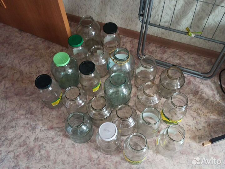 Банки стеклянные 3 литра и 2 литра