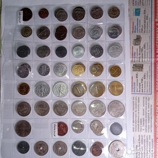 Монеты разных стран