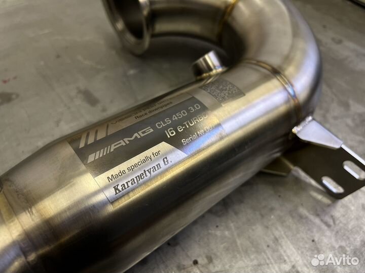 Даунпайп GLE 450 W167 V167 2019-2022