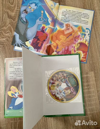 Диск+книга мультфильмы dvd 52 шт коллекция